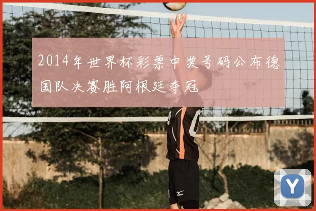 2014年世界杯彩票中奖号码公布德国队决赛胜阿根廷夺冠